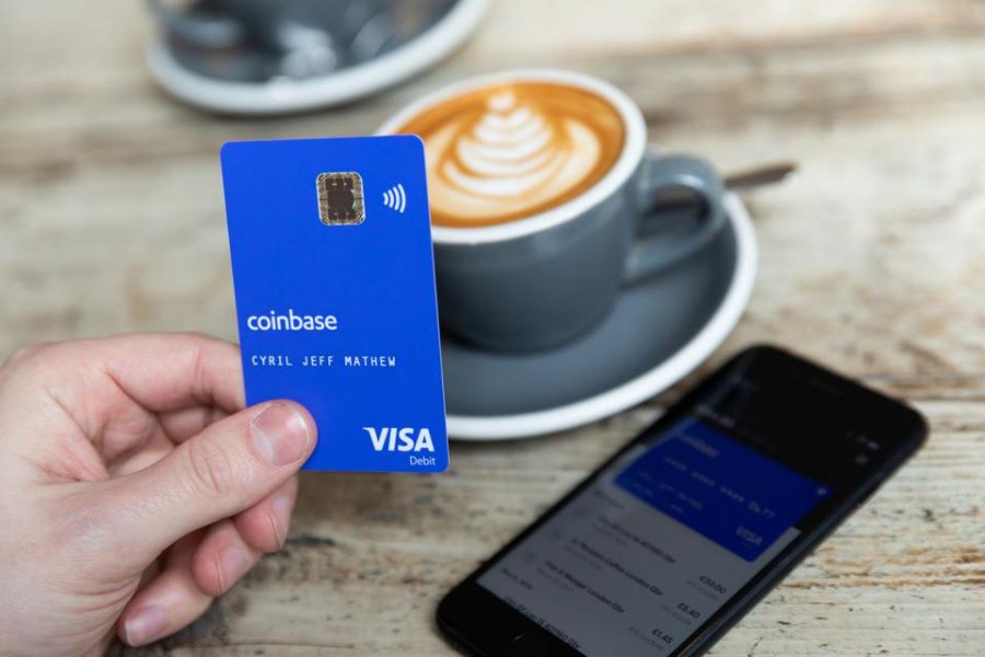 Coinbase Visa card